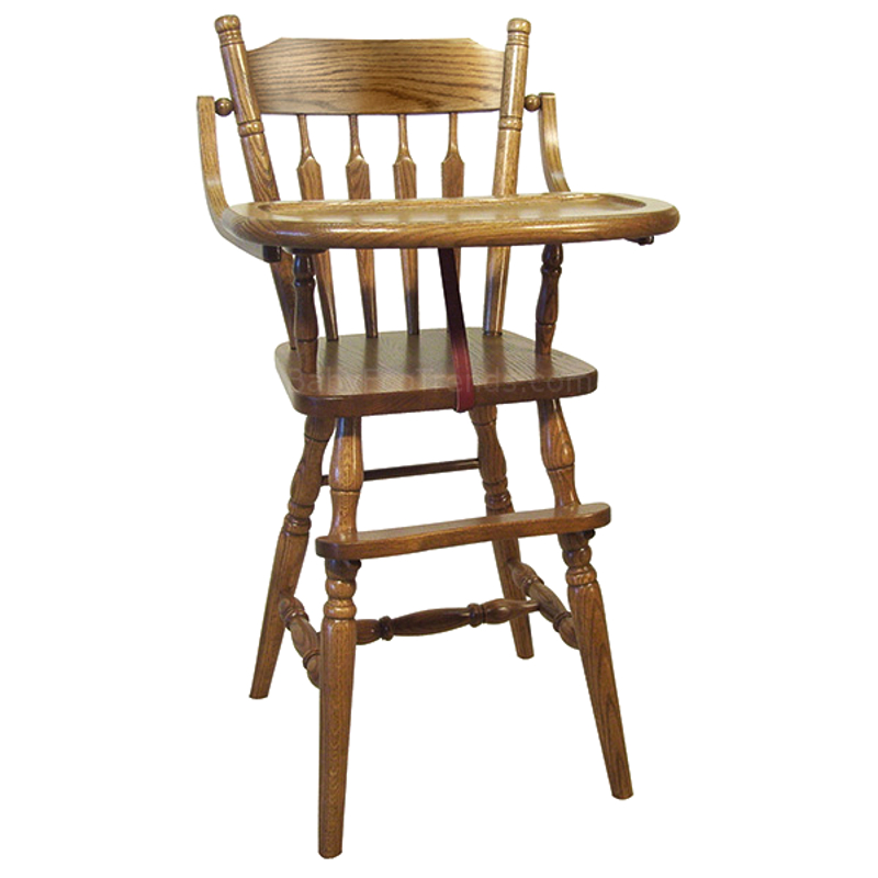 Amish High Chair - Post - Price available by request only